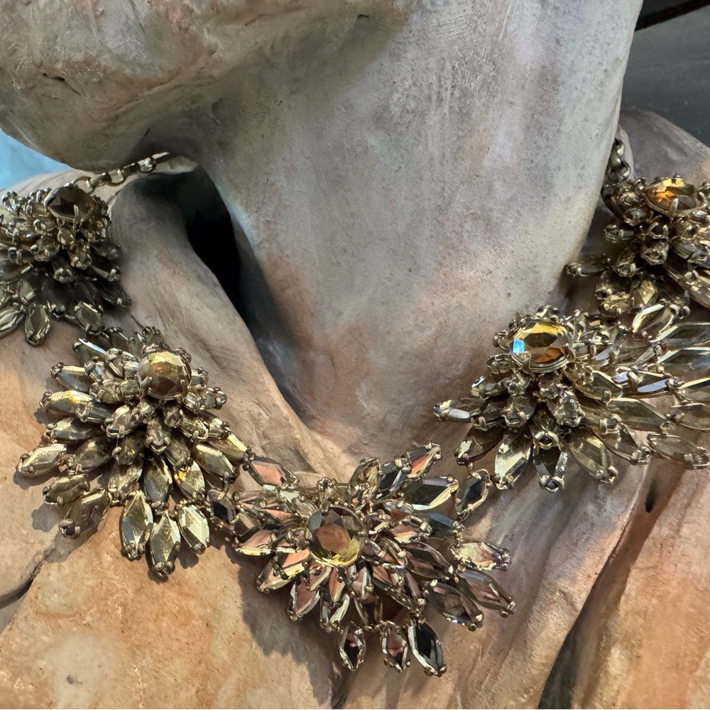 J.Crew Crystal Statement Necklace - Picture 2 of 10